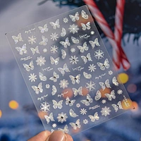 Luxury Butterfly Rhinestone Nail Stickers